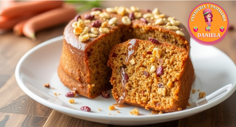 Torta de Zanahoria y Frutos Secos Alegría de Daniela